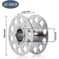 thumbnail image 2 of Lunfar 32 Pack, Bobbins for Sewing Machine, Bobbins for Brother Sewing Machine, Bobbins for Singer Sewing Machine, Sewing Machine Bobbins, Sewing Machine Accessories, 2 of 4