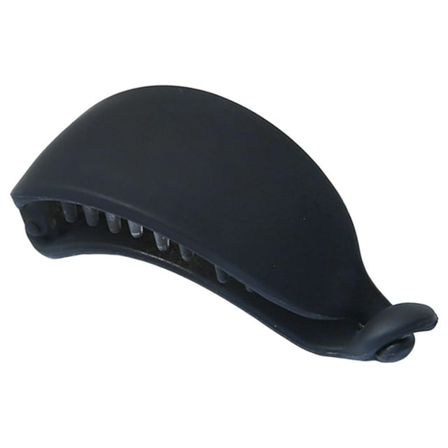 Broche para el cabello en plátano, pasador para , accesorios para la cabeza, antideslizante, elegante pinza para el cabello para , negro Colco Pinza para el cabello