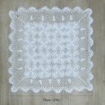 thumbnail image 2 of czcpp-Handmade Crochet Cotton Lace Table Placemats Sofa Doilies, Square, White, 27 inch, 2 of 4