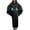 Black, variant on Lindreshi Lingerie Sets for Women Women Lace Satin Kimono Long Robe Bathrobe Lingerie Sleepwear Belt Pajamas