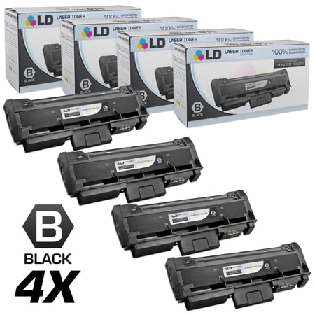 LD Products Compatible Replacements for Samsung MLT-D116L Set of 4 High Yie Black Laser Toner Cartridges