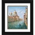 thumbnail image 1 of Alighieri, Giovanni 15x17 Black Ornate Wood Framed with Double Matting Museum Art Print Titled - Venice VIII, 1 of 4