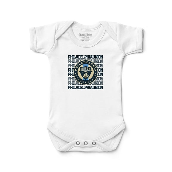 Newborn & Infant Chad & Jake White Philadelphia Union Retro Bodysuit