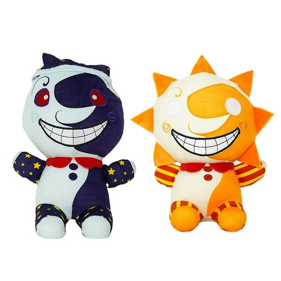 Sundrop Five Nights At Freddy's Sun And Moon Plush Toys -9.8" Fnaf Game Dolls For Kid
