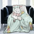 thumbnail image 6 of Pochacco Fleece Blanket Super Soft Cozy Throw Blanket 40"X30", Lightweight Fuzzy Comfy Flannel Blanket Warm Plush Throw Blankets For Couch, Sofa, Bed, 6 of 7