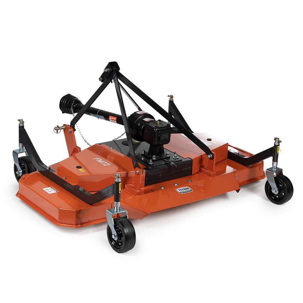 Titan Attachments 3 Point PTO Finish Mower, 72" Cutting Width, Category