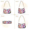 thumbnail image 7 of FORMRS Womens Shoulder Bag with Chain Strap Clutch Purse Cute Tote Handbag, Light Colorful Circles, 7 of 7