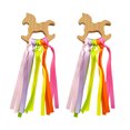 thumbnail image 1 of Arco Iris Madera Cinta Anillo Juguetes Bebé Mordedor Bebé Recién Nacido Juguete Sensorial Nube Cinta Molar Madera Círculo Mordedor Juguete 2 Uds seitruly BA001549-03, 1 of 6