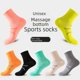 thumbnail image 5 of Calcetines para hombre y mujer, primavera y verano, para maratones, carreras profesionales, fitness, calcetines deportivos antiestrés para las cuatro estaciones, calcetines de tubo medio con parte, 5 of 5