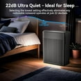 thumbnail image 5 of Air Purifiers for Home Large Room Up to 2000 Ft² with Washable Filters,,Bedroom Air Purifier for Pet,Air Cleaner for Smoke Pet Hair Dander Odor,P260 (Black), 5 of 9