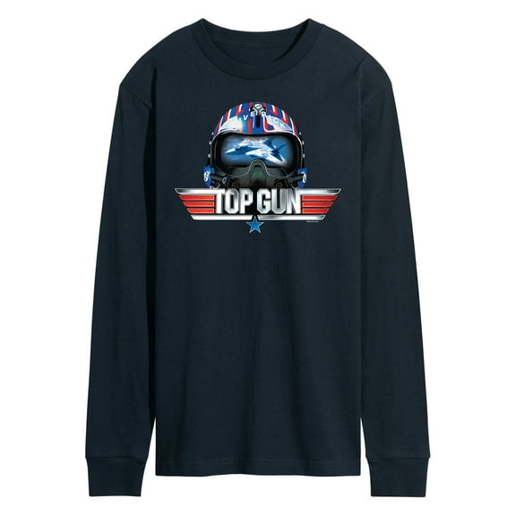 Top Gun - Maverick Helmet - Men's Long Sleeve Graphic T-Shirt