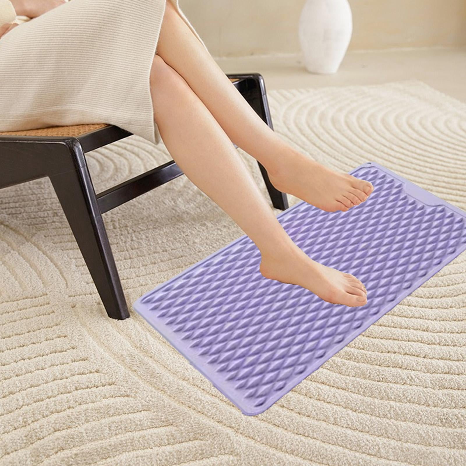 Serenable Foot Massager Jogging Acupressure Pad Anti Slip Compact Foot Reflexology Massage Mats for Household Living Room Fitness Office