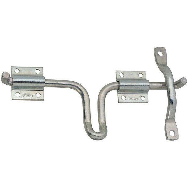 8605412,SLIDING ACTION BOLT LATCHES,HEAVYDUTY STEEL ,Lgth In=105/8,Finish=Zinc Plated