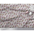 thumbnail image 2 of Soimoi Rayon Fabric Lavender Floral Printed Craft Fabric by The Yard 56 Inch Wide, 2 of 3