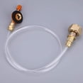 thumbnail image 5 of Adaptador de estufa de gas, adaptador de manguera de recarga de botella de propano, adaptador de recarga del convertidor del tanque de gas del cabezal de la estufa de Picnic de la cámara al, 5 of 5