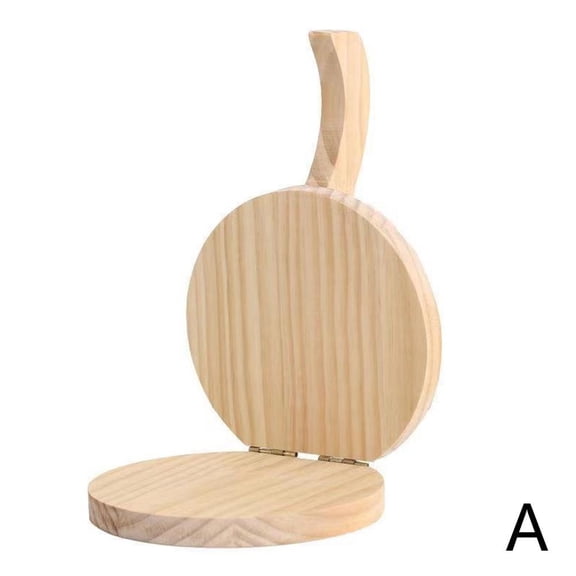 SXCRFKXH 65In Round Wooden tortilla Press Maker, Mexican tortillera Presser,Pastry Press Pressing tool,Wood Flour tortilla Press for Homemade Mexican tortillas, Roti, Burritos, Taco,Kitchen Gadgets