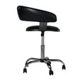 thumbnail image 5 of Nellie Low-Back Desk Chair with Adjustable Height and Castors, 225 lbs., Black, 5 of 22