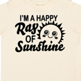 thumbnail image 4 of Inktastic Im a Happy Ray of Sunshine with Happy Sun Boys or Girls Toddler T-Shirt, 4 of 5