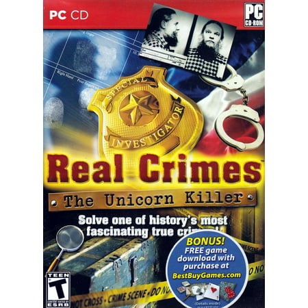 Real Crimes: The Unicorn Killer PC CD - Solve one of history's most fascinatiing true (Best Crime Games For Pc)