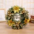 thumbnail image 4 of Deepwonder Christmas Wreaths for Front Door Thanksgiving Day Indoor Outdoor Home Decorative Wreath, 4 of 6