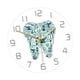 thumbnail image 5 of Reloj de Pared con Dientes, Reloj de Pared para Dormitorio, Decoración Del Hogar, 30 Cm, Fácil de Leer, Movimiento Silencioso, 5 of 9
