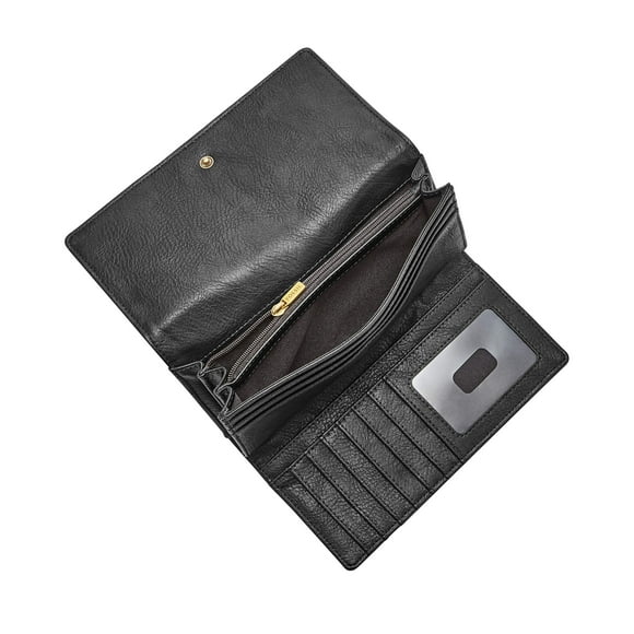 Fossil Portefeuille à Rabat RFID Logan pour Femmes