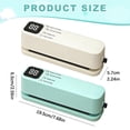 thumbnail image 3 of Bag Sealing Clips Vacuum Sealer Machine Usb Rechargeable Bag Sealer 4 Adjustable & Portable Heat Sealer with Digital Portable Bag Resealer for Plastic Bags Snacks & Storage Food Sealing Clips Kitchen, 3 of 7