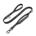 thumbnail image 1 of Anti-Pull Large Dog Leash (1.65M)【Safety Belt】Shock Absorption + Reflective Stitching + Double Handle（Black）, 1 of 5