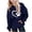 Navy, variant on HAiming Kids Pullover Sweatshirts Printed Long Sleeve Hooded Loose Casual Shirts Fall Winter Workout Tops with Pockets