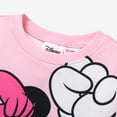 thumbnail image 4 of Disney Toddler Girl Graphic Tee, Minnie Mouse Character Outfit Cloth, Graphic Print Short Sleeve T-Shirt Minnie Pink 8-9T, 4 of 6
