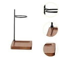 thumbnail image 6 of CoudarTitie Coffee Dripper Stand Rack Cafe Accessory Sturdy Wooden Coffee Dripper Holder for Style B, 6 of 9