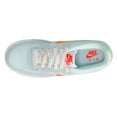 thumbnail image 4 of Big Kid's Nike Air Force 1 BG Glacier Blue/Total Orange (HF4782 474) - 6.5, 4 of 5