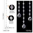 thumbnail image 2 of 10 Pcs Cadenas de Guirnalda de Cristal Acrílico, Cadenas de Cuentas de Cristal Claro Colgantes (1.5m/4.92Ft), 2 of 7