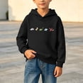 thumbnail image 5 of ITSAME Boys Hoodie Pullover Long Sleeve Cartoon Print Casual Hooded Sweatshirt with Kangaroo Pocket Size 9, 5 of 9