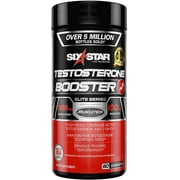 Six Star Testosterone Booster Elite Series Caplets 60 ea (Pack of 2)