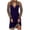 Purple, variant on FcBaudy Long Sleeve Round-Neck Dress Women's Leopard Print Contrasting Color Stitching Off-the-shoulder Long Sleeve Straight Midi Dress Women Dress