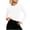 White, variant on Women's UPF 50 Sun Protection Long Sleeve Shirts Crew Neck Raglan Stretch Slim Yoga Tops Outdoor Casual Running Athletic Sun Shirts White