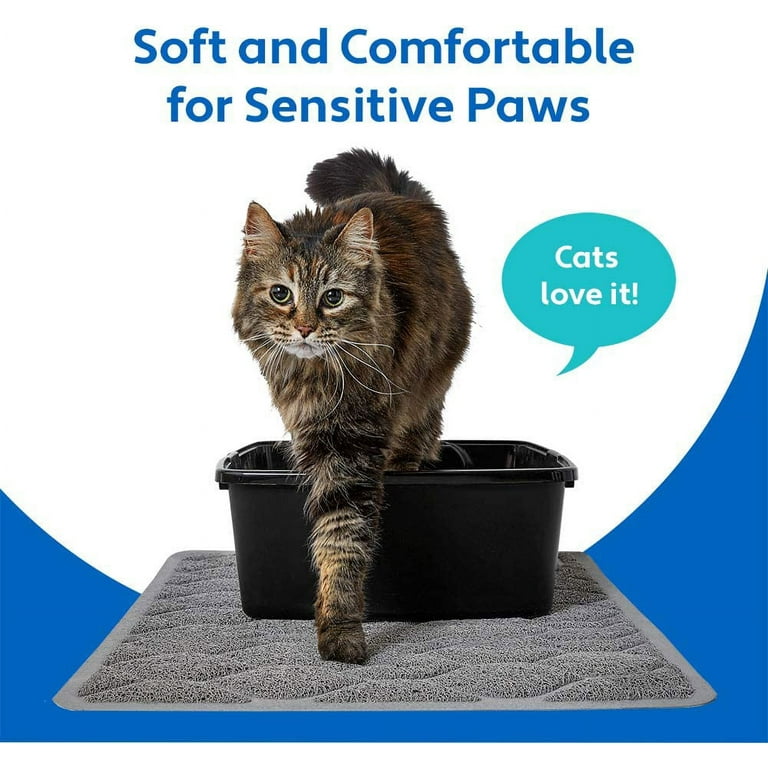 Cat Litter Mat, Soft & Comfortable Cat Litter Trapping Mat, Litter Box Rug