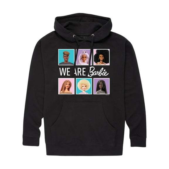 Barbie - We Are All Barbie Graphic Fleece Pullover Hoodie