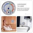 thumbnail image 3 of OULII Analog Humidity Temperature Meter with Clear Dial for Refrigerator and Freezer Use, 3 of 8