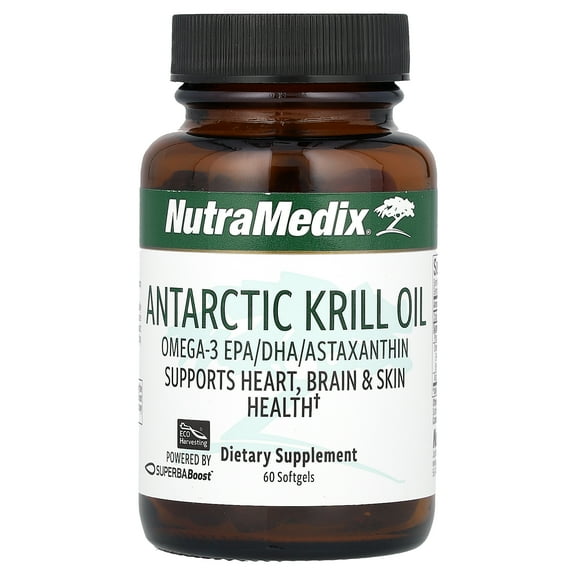 NutraMedix Antarctic Krill Oil, 60 Softgels