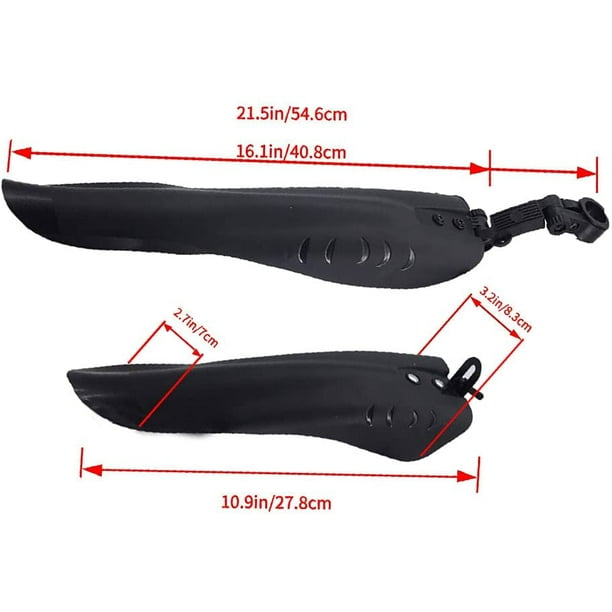 2 Pcs Bicycle Mudguard Set MTB Mudguards Bike Mud Flaps Quick