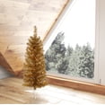 thumbnail image 5 of Vickerman Artificial Christmas Tree 3' x 14" Antique Gold Pencil Dura-lit LED 50 Warm White Lights, 5 of 5