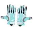 thumbnail image 2 of Football Gloves, Non Slip Silicone Grip for Baseball and Football, with Mesh Fingertips and Hook Loop Fastener Wrist Design, 2 of 7