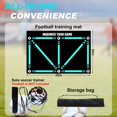 thumbnail image 2 of Tapete de entrenamiento de fútbol ECENUR de 89 x 61 cm con bolsa de malla, 2 of 7