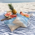 thumbnail image 5 of Summer Beaches Outdoor Pillow Covers Pack of 2 Gradient Navy Blue Ocean Casual Sea Coastal Waterproof Throw Pillow Covers Decorative Cushion Cases for Patio Garden Tent Balcony Couch 20x20 inch, 5 of 9