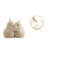 thumbnail image 1 of sujetalibros decorativos,Sujetalibros decorativos para oficina,hogar,libros pesados,Sujetalibros,topes,estantes,expositores modernos,Estatua de bola de cristal,Estatuas de bolas de cristal para, 1 of 8
