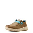 thumbnail image 1 of Zapatos ARIAT Hilo de gamuza color tan, puntera moc, cordones elásticos, 1 of 7