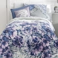thumbnail image 5 of Dawn 4-Piece Twin Essentials in Enza Floral | Reversible Twin/Twin XL Comforter, Sheets and Pillowase | Blues and Pinks, 5 of 6