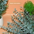 thumbnail image 6 of 36 Pcs Black Eucalyptus Stems 15'' Faux Eucalyptus Leaves Artificial Flowers for Black Halloween Fake Branches Decor Wedding Bouquet Centerpiece Floral Arrangement Home Decoration, 6 of 6